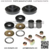 Exhaust Muffler Gasket Kit for Polaris Sportsman 500 6X6 2000 2001 2002 2003 - Image 2