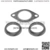 Exhaust Muffler Gasket Kit for Polaris Sportsman 500 6X6 2000 2001 2002 2003 - Image 4