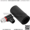 Caredy CO2 inflators for Bikes Tire, Aluminium Alloy Black Bike CO2 Tire Pump Schrader/Presta Valve Universal Portable Bicycle Inflator Bicycle Mini Hand Pump Cycling Equipment - Image 5