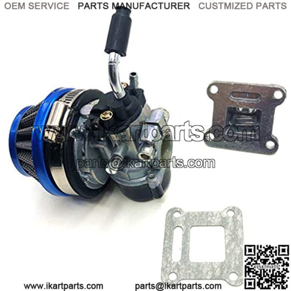 Carb Carburetor Air Filter Assembly for 49cc 50cc 60CC 66CC 70cc 80cc 2 Stroke Engine scooter Motorized Bicycle,Mini Pocket Bike,Quad Chopper ATV - Image 3