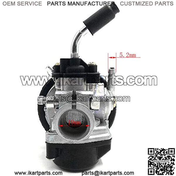 Carb Carburetor Air Filter Assembly for 49cc 50cc 60CC 66CC 70cc 80cc 2 Stroke Engine scooter Motorized Bicycle,Mini Pocket Bike,Quad Chopper ATV - Image 5