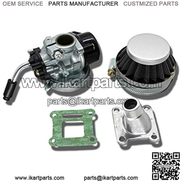 Carburetor Air Filter Assembly for 2 Stroke 47cc 49cc Mini Pocket Bike Quad Chopper ATV - Image 2