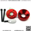 Red Racing 15mm Carburetor + Air Filter + Adapter Vstack + Fuel Hose For 23 33 43cc Big Foot Goped Blade Scooter 47c 49cc Pocket Bike Mini Dirt ATV - Image 3