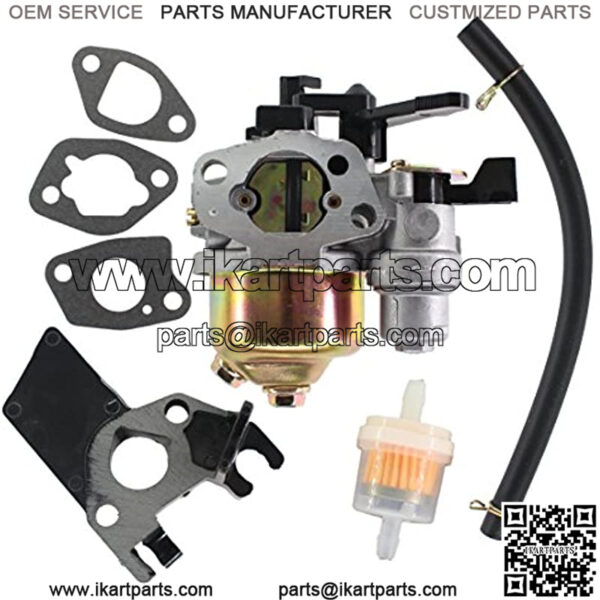 Carburetor Assembly for Coleman Powersports KT196 196CC Go Kart CT200U Trail 200 Mini Bike Baja HT65 WR65 Hammerhead 80T Go Cart - Image 2