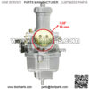 Carburetor for Honda ATC200X ATC 200 X 1983 1984 1985 1986 1987 New Carb - Image 3