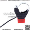 Universal Mini Moto Quad Dirt Bike Stop Kill Switch Button Fit for 22mm Handlebar 49cc Motorcycle Safety Engine Stop Flameout Switch With Line - Image 3