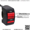 KB1-L01 Motorcycle Handlebar Toggle Switch Button On Off for LED Headlight Scooter ATV Dirt Pit Baja Doodle Bug DB30 Mini Bike - Image 3
