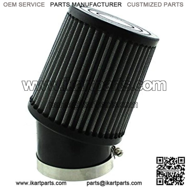 2-7/16" 62mm Inlet Air Filter Cleaner For Predator 212cc 6.5 HP GX160 GX200 Mini Bike Go Kart Cart - Image 3