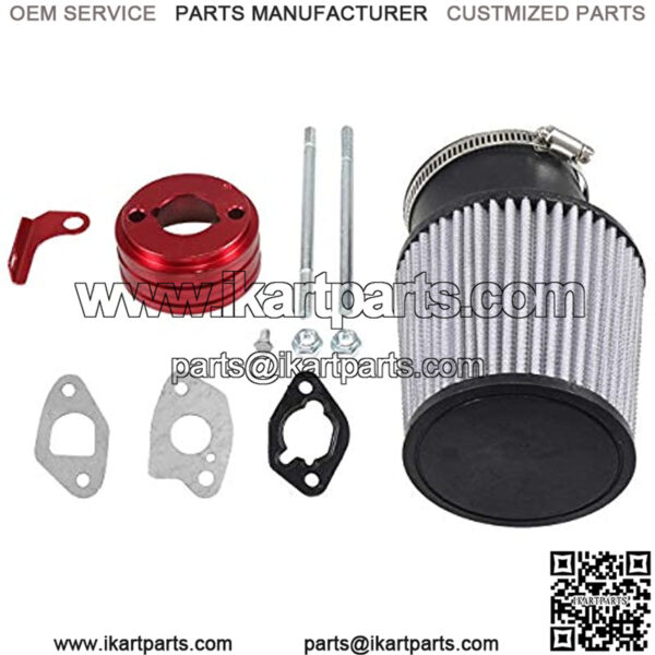 Air Filter Intake Kit For Go-Karts & Mini Bikes 212cc 6.5 Hp Predator Engine