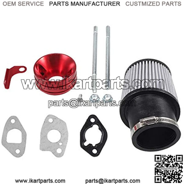 Air Filter Intake Kit For Go-Karts & Mini Bikes 212cc 6.5 Hp Predator Engine - Image 2