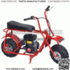Mini Baja 97cc Air Filter DB30-RR Doodle Bug 96cc Mini Bike Parts Hensim 2.8 hp - Image 2
