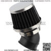 35mm 45 Degree Bend Inlet Air Filter Compatible with 50cc 70cc 90cc 110cc 125cc Kawasaki Suzuki Yamaha Motorcycle ATV Quad Dirt Bike Pit Mini Scooter Go Kart Moped - Image 2