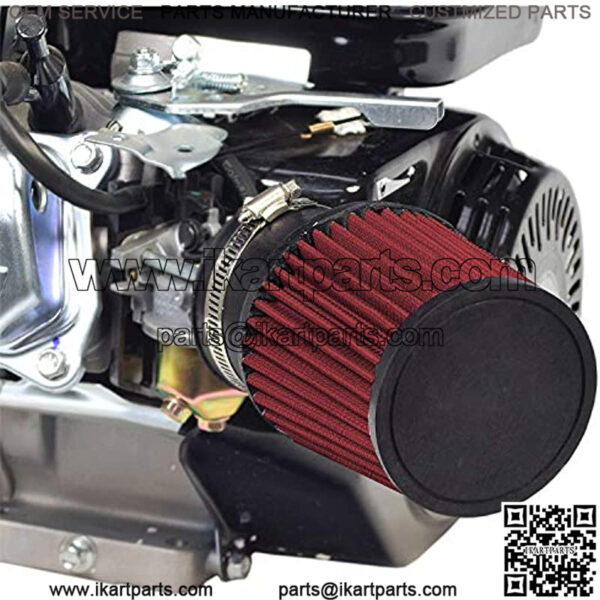 High Air Filter Intake Kit for the Coleman RB200 212cc Mini Bike - Image 2