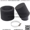 Universal 38mm 39mm 40mm Angled Double Foam Pod Air Filter Cleaner 50cc 70cc 90cc 110cc 125cc Motorcycle ATV Quad Scooter Go Kart Moped Pit Dirt Racing Super Pocket Mini Bike Yamaha - Image 2