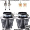 2 Packs 35mm Air Filter Replacement for 50cc 70cc 80cc 90cc 110cc 125cc Chinese PZ19 PZ20 MVX70 MVX70CC MVX110 Mini Dirt Bike Taotao CRF ATV Dune
