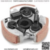 49Cc Clutch - Heavy Duty Clutch Pad Waterproof Centrifugal Clutch Replacement Fits for 47cc 49cc Mini Moto for Dirt Bike ATV Auto Parts - Image 3