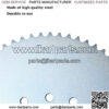 Go Kart Sprocket for 40/41/420 Chain, 60 Tooth Sprocket for Go Karts and Mini Bikes - Image 3