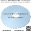 Go Kart Sprocket for 40/41/420 Chain, 60 Tooth Sprocket for Go Karts and Mini Bikes - Image 4
