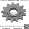 Motor Chain Sprocket,Mini Bike Sprocket,Motor Sprocket Portable Professional 25H 13T Metal H Chain Motor Sprocket Replacement for MY1020 Motor - Image 4