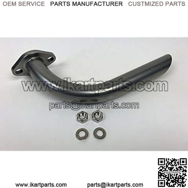 Custom Header Exhaust Straight Pipe fits COLEMAN CT200U-EX CT200-EX Minibike - Image 3