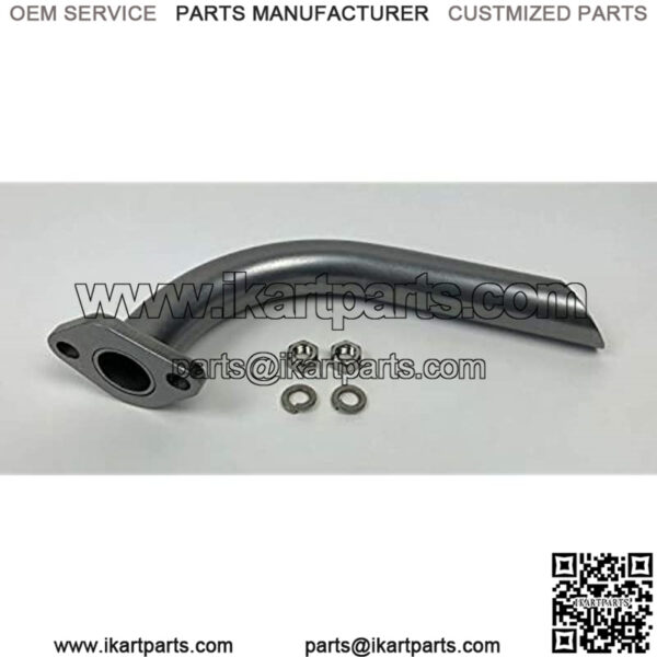 Custom Header Exhaust Straight Pipe fits COLEMAN CT200U-EX CT200-EX Minibike - Image 4