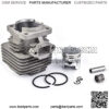 44mm Bore Cylinder Top End Kit Replacement for 2 Stroke 47cc 49cc Mini Quad Pocket Bike Ignition Coil Spark Plug 12mm Wrist Pin - Image 2
