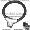 Mini Bike Lock Cable Portable Anti-Theft Bike Bicycle Lock Security Cycling Cable Lock Zinc Alloy Senior Waterproof Travel Luggage Locks Helmet Lock