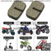 Rear Disc Brake Pads for Moto Classic 80cc MM-B80 105cc MM-B105 1000W MM-E1000 Electric Motovox MBX10 MBX11 MVS10 Mini Bike One Pair - Image 3