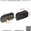 Rear Disc Brake Pads for Moto Classic 80cc MM-B80 105cc MM-B105 1000W MM-E1000 Electric Motovox MBX10 MBX11 MVS10 Mini Bike One Pair - Image 4
