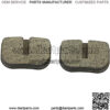 Rear Disc Brake Pads for Moto Classic 80cc MM-B80 105cc MM-B105 1000W MM-E1000 Electric Motovox MBX10 MBX11 MVS10 Mini Bike One Pair - Image 5