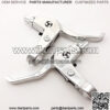 7/8'' Alloy Chrome Minimoto Right Left Handle Brake Levers For 43cc 47cc 49cc 2 Stroke Chinese Mini Kids Pocket Dirt Bike - Image 2