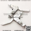 7/8'' Alloy Chrome Minimoto Right Left Handle Brake Levers For 43cc 47cc 49cc 2 Stroke Chinese Mini Kids Pocket Dirt Bike - Image 4