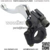22mm Aluminum Alloy Chrome Plating Left Clutch Brake Lever Compatible with Coleman CT200U Trail 200 Mini Bike 196cc 98cc Bike Parts - Image 3