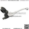 22mm Aluminum Alloy Chrome Plating Left Clutch Brake Lever Compatible with Coleman CT200U Trail 200 Mini Bike 196cc 98cc Bike Parts - Image 4