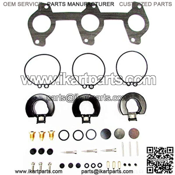 Yamaha 6H4-W0093-01-00 Carburetor Repair Kit; 6H4W00930100 Made by Yamaha