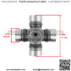 U-Joint Kit For Yamaha Kodiak 450 YFM450 4X4 2003 2004 2005 2006 Drive Shaft - Image 2
