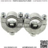 TC-Motor 7/8'' 22mm Handlebar Bar Risers Mount Bracket Clamp Taper For 2 Stroke 47cc 49cc Mini Moto Dirt Bike