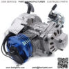 49CC Racing Engine Set 2 Stroke 1.8kw 11000rmp High Performance Single Cylinder Motor with 6 Teeth 25h Sprocket Complete Racing Engine Kit for Pocket bike Mini Dirt Bike Quad ATV