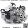 Motorcycle Engine, Engine Motor 49CC 2 Stroke Racing Complete Engine Motor Pull Start Motorized Bike Engine Kit for Pocket Bike Mini Dirt Bike ATV Scooter - Image 2