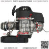 49cc 2-Stroke Motor Engine Assembly for Pocket Bike Mini ATV Scooter - Image 4