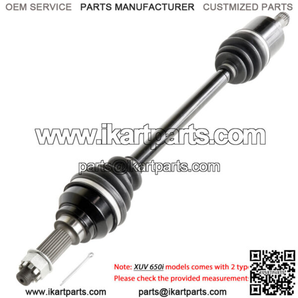 Front Right Complete CV Joint Axle for John Deere Gator Xuv 625I 4X4 Gas 9957