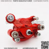 Red Rear Right Side Disk Disc Brake Caliper + Spare Brake Pads For 2 Stroke 43cc 47cc 49cc Engine Chinese Mini Pocket Dirt Bike Scooter Minimoto - Image 3