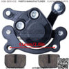 Rear Disc Brake Caliper With Replaced Pad Compatible with 47cc 49cc Pocket Bike Stand Up Goped Scooter Motovox MBX10 MBX11 Mini Dirt Bike MM-B80-BR MM-B105 80CC 2.5HP Moto Mini Bike - Image 2
