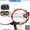 Upgraded Hydraulic Disc Brake Assembly Kit 50 inch Hose Tube Master Cylinder Caliper for Predator 79cc 97cc 2.8hp Baja Doodle Bug DB30 Blitz Dirt Bug Racer Coleman Mini Bike Motorsports Parts - Image 2