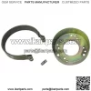 4.5" Brake Drum and Band Kit w/ 3 Bolt Hole Patterns 4-1/2" for Minibike Go Kart