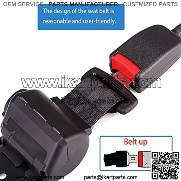 Golf Cart Seat Belts Club Car Seat Belts Seat Belts for Front and Rear ... - Image 3