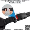 Seat Belt for Golf Cart Replacement Retractable 47 5/8" Belt Universal Fit for EZGO TXT RXV Yamaha Club Car DS Precedent UTV ATV Go Kart 1 Set - Image 2