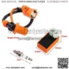 New Racing Performance CDI Ignition Coil Spark Plug For GY6 50CC 125CC 150CC ATV Scooter + r81 cdi-54 ignition module CDI Ignition Coil Spark Plug Racing Kit Scooter modified - Image 3