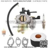 Carburetor w/Air filter For Honda GX160 5.5HP GX200 6.5HP 16100-ZH8-W61 - Image 2