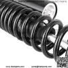 NHPJ one Pair 320mm Universal Motorcycle Rear Air Shock Absorbers for most 150cc~750cc Sport bikes / ATV Go Kart Quad Dirt Sport Bikes-full black - Image 4